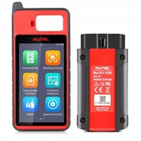 Kit générateur de clés universel Autel MaxiIM KM100 KM100E 2025 – Prise en charge de la lecture de transpondeurs, du clonage et de l'apprentissage IMMO – Mise à jour gratuite