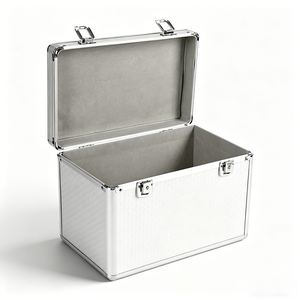 Ningbo Uworthy OEM Support <strong>Lockable</strong> Multifunctional House Hold Aluminum <strong>Medicine</strong> Storage Container <strong>Box</strong> for Medical Personal Item - Product Image 1