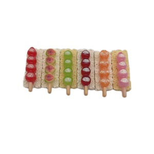 Miniature di Frutta Candita Simulata: Bacche, Fragole, Arance e Fichi in Resina, Accessori per Frigorifero, Giocattoli Alimentari in Miniatura - Product Image 5
