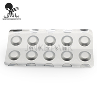 Film d'emballage en aluminium de qualité alimentaire pour comprimés pharmaceutiques personnalisés, film PVC imprimé pour thermoformage à froid, film d'étanchéité pour plaquettes blister