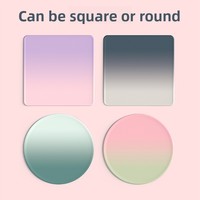 Nouveau tapis de souris de bureau en silicone épaissi à dégradé pour hommes et femmes, tapis de souris antidérapant avec protection du poignet, vente en gros