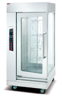 Four à rôtir électrique commercial en acier inoxydable pour poulet, poisson et viande, capacité de 12 pièces, 6000W, prix d'usine