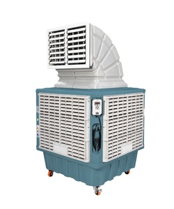 Ventilateur Climatiseur Industriel, Climatiseur de Fenêtre, Refroidisseur d'Air Évaporatif Mural avec Fabrication de Glace - Product Image 1