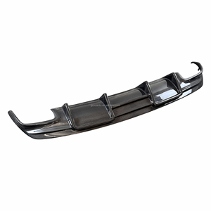 Diffusore in Fibra di Carbonio Stile FD W117 per <span class=keywords><strong>Mercedes</strong></span> Benz CLA45 200 C117 Sport 2014-2019, Spoiler Posteriore per Paraurti - Product Image 3