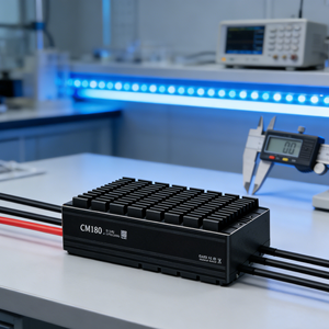 Controlador Electrónico de Velocidad (ESC) CM180 5~18S 180A de Alta Corriente, Plástico, con Protección Contra Sobrecorriente para Drones de Pulverización Agrícola RC - Product Image 1