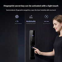 AI-vingerafdruk 3D-gezichtsherkenning voor camera Palm Digitale herkenning Automatische huisbeveiliging Smart Lock Aluminium Cloud