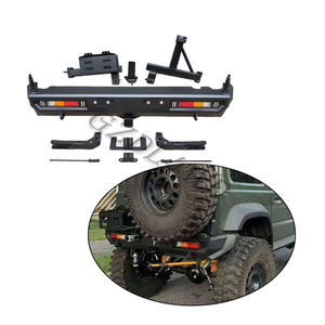 Pare-chocs arrière en acier pour <span class=keywords><strong>Jimny</strong></span> 2019 + Pare-chocs arrière avec feux Pare-chocs arrière Pare-chocs arrière - Product Image 4