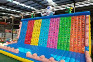 Penjualan Terbaik PVC tiup memanjat tempat tidur lompat trampolin anak anggota badan istana pantul untuk dalam ruangan bermain luar ruangan taman hiburan - Product Image 3