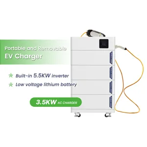 סאנווי 48v 100ah סוללת ליתיום 3.5kw ערימת טעינה לרכב אקדח טעינה נשלף בנק כוח נשלף