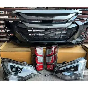 2024 Exterior Headlight Tail Light Bumper Grill Upgrade Bodykit Body Kit For Dmax 2021 To 2024