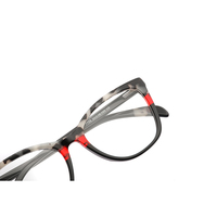 F-7709 Nouveau modèle de montures de lunettes en acétate de stratification à la mode grossiste de lunettes optiques de haute qualité
