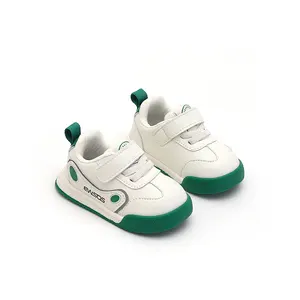 Boys and girls 1-3 years old baby shoes soft soled children walking shoes white casual kids sneakers