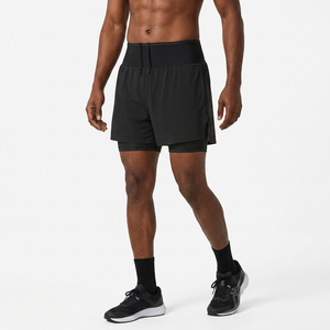 Pantalones cortos para hombre Pantalones cortos para correr maratón con bolsillos laterales para entrenar StreetwearDDP envío - Product Image 1