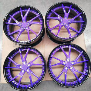 ล้อฟอร์จ 2 ชิ้น ขนาด 5x114.3 สีดำ สำหรับ 302 Mach 1 Gt350 Gt500 - Product Image 1