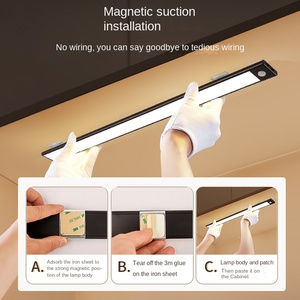 ไฟตู้ไร้สายแบบชาร์จไฟได้ใหม่เซ็นเซอร์ตรวจจับความเคลื่อนไหว - Product Image 2