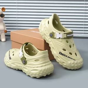 Nuevas zapatillas y zapatos de cueva para el verano de los hombres Antideslizante Suela gruesa Sensación de paso El vadeo puede estar mojado y no oler los pies - Product Image 6