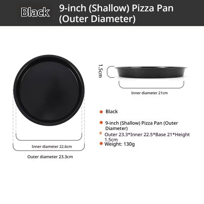 04 thick-black 9inch (light) pizza pan