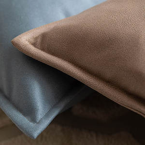 Housse de coussin carrée en tissu technique, couleur unie, respirante, style nordique, pour canapé et chambre à coucher - Product Image 2