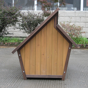 Piccola casa prefabbricata in legno per animali domestici a modello solido piccola casa per cani - Product Image 4