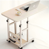 Vente directe d'usine, mini table de bureau, table mobile réglable, bureau portable, table réglable