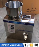 Distributeur de graines de haricot de sac d'acier inoxydable comptant la particule de remplisseur d'emballage de poudre de café/machine de pesage et de remplissage