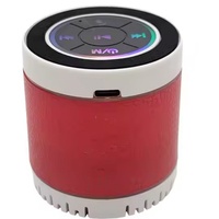 Lecteur MP3 stéréo portable, radio FM, mini haut-parleur sans fil BT, LED RGB, mains libres, fente pour carte TF, home cinéma, téléphone portable