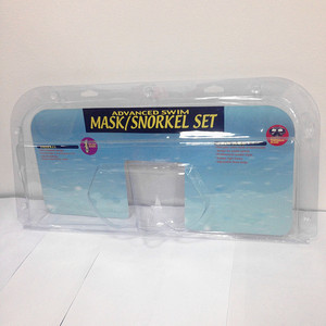 Masque de plongée avec emballage en coque à bulles en PP, une seule fenêtre, équipement de plongée sous-marine étanche, universel pour les sports nautiques - Product Image 5
