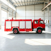 Camion de lutte contre l'incendie diesel Dongfeng 4X2 neuf avec réservoir d'eau de 5001-7000L