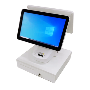 JESEN Tablet PC Stands Mini Desktop Pos Fastfood <span class=keywords><strong>Square</strong></span> Pos Systems Máquina de <span class=keywords><strong>caja</strong></span> <span class=keywords><strong>registradora</strong></span> para pequeñas empresas - Product Image 1