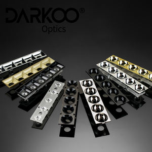 एल्यूमिनियम एलईडी लीनियर लाइट लेंस के साथ लीनियर रिफ्लेक्टर फ्रेस्नेल लेंस ऑप्टिक एलईडी लाइट लेंस लीनियर एलईडी लूवर्स लीनियर लेन - Product Image 3