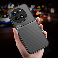 Étui magnétique anti-empreintes digitales en TPU mat antichoc pour OnePlus 15/13/13R/13T/12/Ace 5 Ultra/Racing/Ace 5 3 2 A53