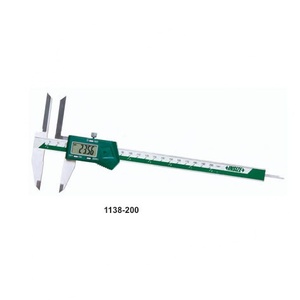 Calibrador Digital INSIZE 1138-200 Rango 0-200mm/0-8" con Mandíbulas Superiores Largas, Pantalla LCD, Acero Inoxidable, Resolución de 0.01mm - Product Image 3