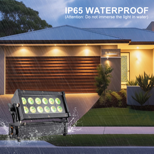 12x18w rgbwa + UV 6-in-1 DMX ứng dụng điều khiển LED rửa mệnh ánh sáng sân khấu không thấm nước không dây pin uplight - Product Image 2