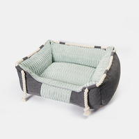 New Style Rechteck Haustier Schlafs ofa Bequemes Hunde bett Weiche wasch bare Katzen matte Haustier Kissen