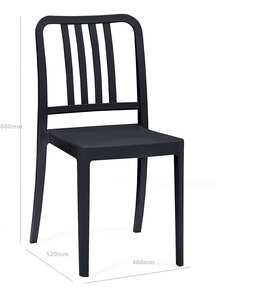 <b>Cheap</b> Stackable Colors Full PP Resin Plastic <b>Dining</b> <b>Chair</b> for Outdoor Indoor Used - Product Image 3