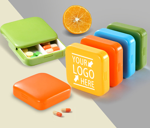 Boîte à pilules Portable pour voyage, boîte de rangement médicale pour médicaments personnalisées sans Bpa, Portable et à 5 compartiments - Product Image 6