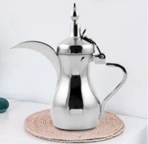 New Arrival Arabic Coffee Pot Dubai Dallah Arabic Single Wall Arabian Pot