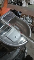 Abreuvoirs pour animaux en acier inoxydable Bol à eau flottant pour vache et cochon/chien avec valve à flotteur pour les besoins de consommation de bétail