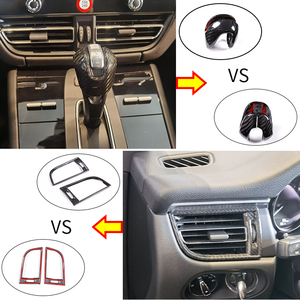 Panel Decorativo de Fibra de Carbono Real para la Consola Central, Cubierta de Palanca de Cambios, Molduras Interiores para <span class=keywords><strong>Porsche</strong></span> <span class=keywords><strong>Macan</strong></span> 2022+, Accesorios de Mejora para Automóviles - Product Image 5