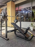 Fournisseurs d'équipements de fitness : Machine à poids libre robuste pour salle de sport, banc inclinable avec support de sécurité
