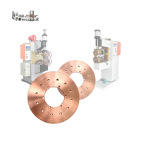 Roue d'électrode de soudeuse à joint en cuivre sur mesure, haute résistance conductrice, pour machine de soudage de joints automatisée