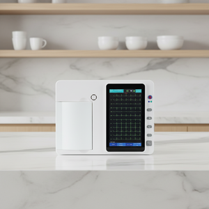 Electrocardiógrafo QD-HE03 Optimizado <span class=keywords><strong>de</strong></span> 3 Canales, Clase II, Certificado ISO, con 1 Año <span class=keywords><strong>de</strong></span> Garantía, para Quirófano y Sala <span class=keywords><strong>de</strong></span> Emergencias - Product Image 1