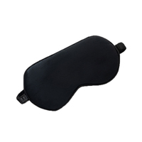 16 Momme Echt Zijden Slaapmasker 3D Gebogen Verstelbare Elastische Band Aangepaste Logo Zachte Nachtmuts Feestdagen Valentijn Bedrijfsgebruik