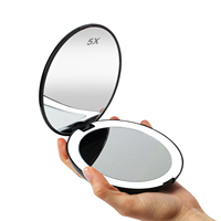 Miroir de maquillage Led double face compact, produits pour miroir de voyage, nouveauté