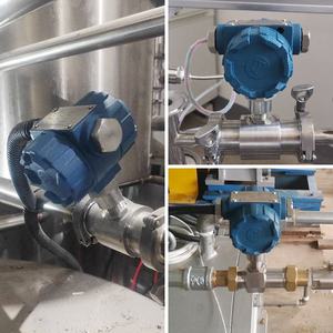 Зажим подключенный турбинный расходомер 4-20мА импульсный выходной жидкий Высокоточный контрольный расходомер - Product Image 5