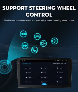 1 Din Android Car Radio GPS TFT Pantalla táctil con reproductor de DVD BT Cubierta estéreo para entretenimiento de vehículos - Product Image 4