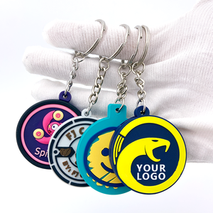 Nhà Máy Cá nhân hoá tùy chỉnh thiết kế của bạn hình 3D Logo mềm PVC cao su <span class=keywords><strong>Keychain</strong></span> cho đồ chơi kim loại <span class=keywords><strong>Keychain</strong></span> Quà tặng khuyến mãi - Product Image 1
