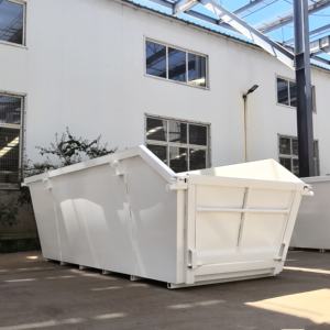 حاوية تخطي المعادن الخردة _ حاوية إعادة تدوير الصلب الثقيلة _ الأبعاد المخصصة والشعارات - Product Image 1