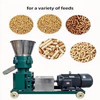 Petite machine à granulés d'aliments automatique électrique pour l'alimentation animale, machine à granulés flottants pour poissons, poulets, bovins