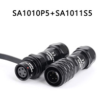 Prise d'aviation étanche WEIPU IP67 SA1010/P2 3 4 5 & SA1011/S2 3 4 5 accessoires de connecteur d'aviation
